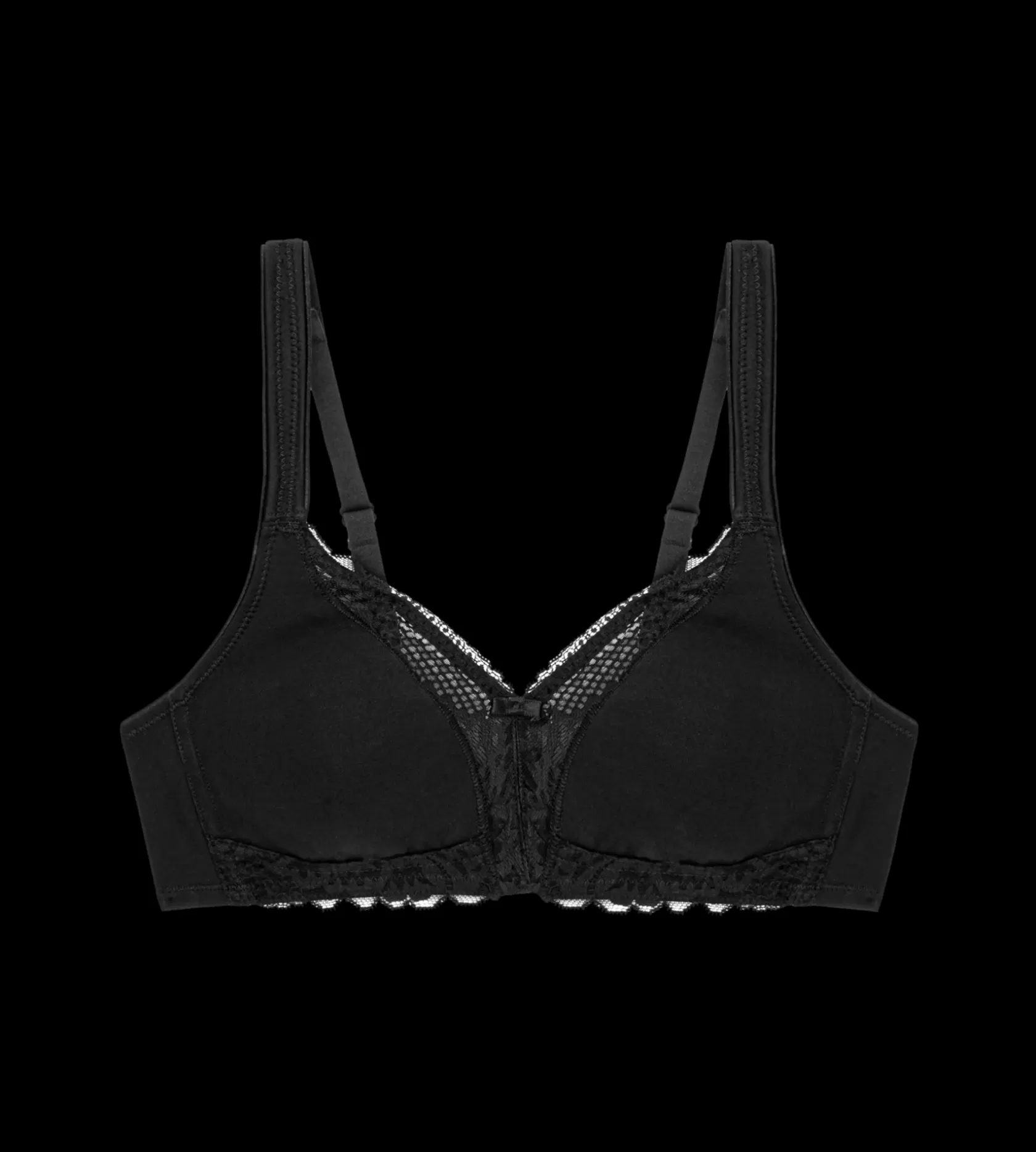 Triumph MODERN LACE+COTTON Black Hot