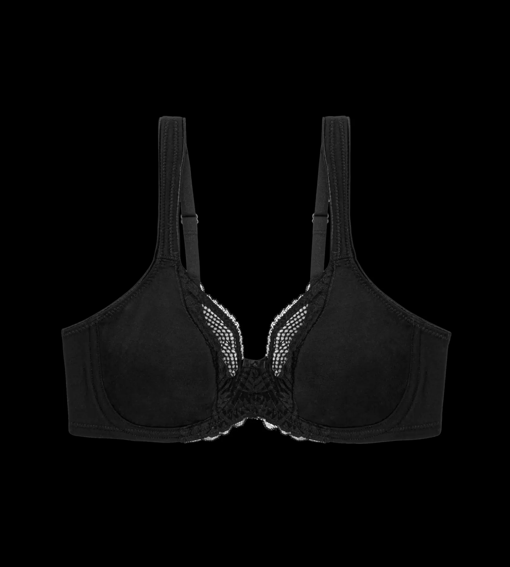 Triumph MODERN LACE+COTTON Black Clearance