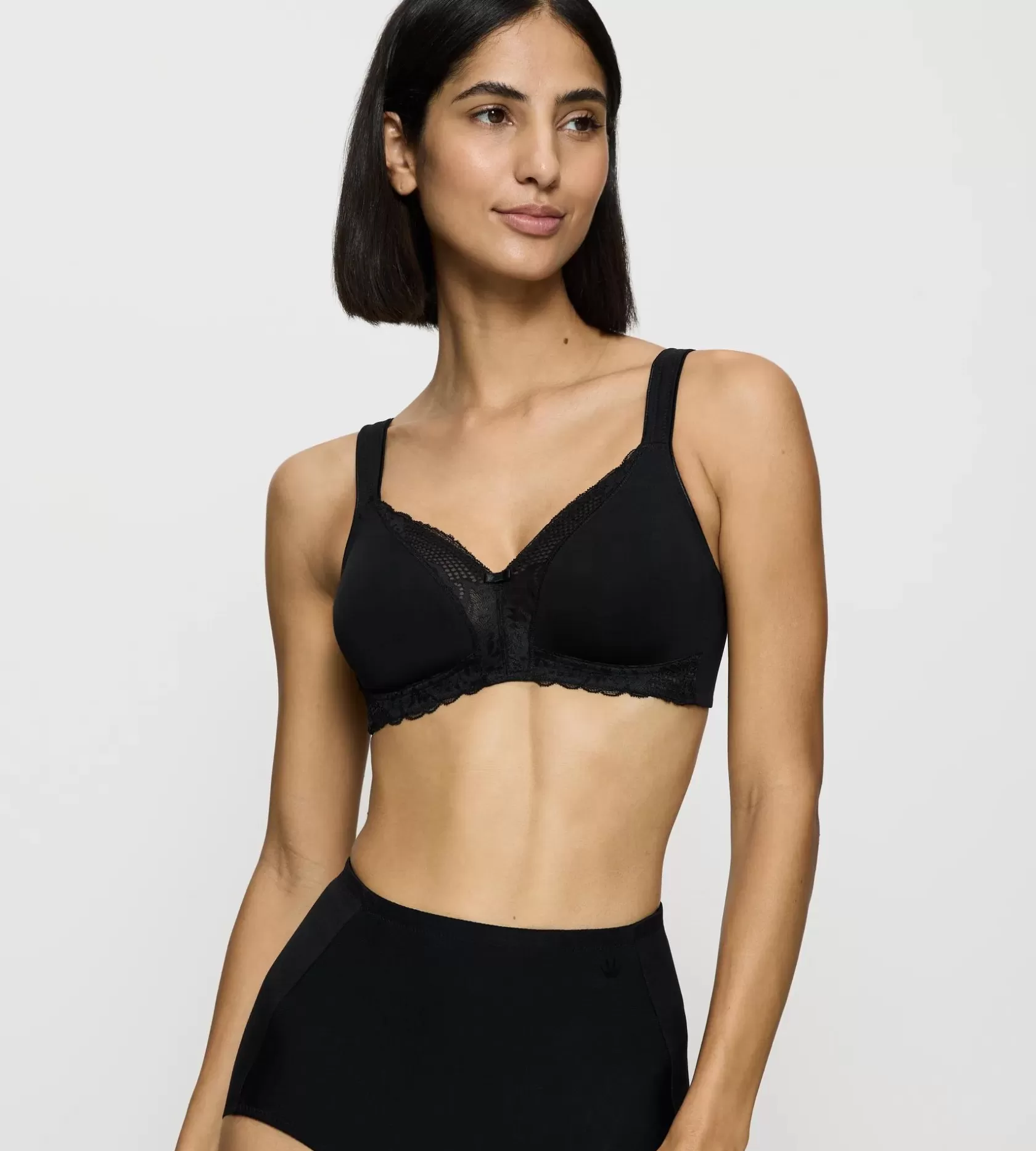 Triumph MODERN LACE+COTTON Black Hot